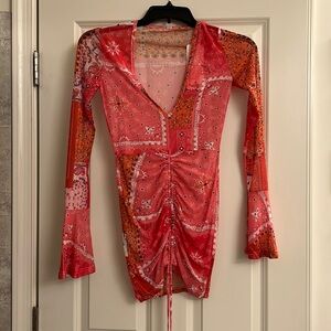 Blush mark ladies top